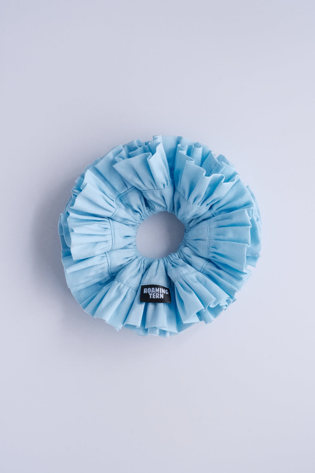 Bloom - Solid Blue Scrunchie