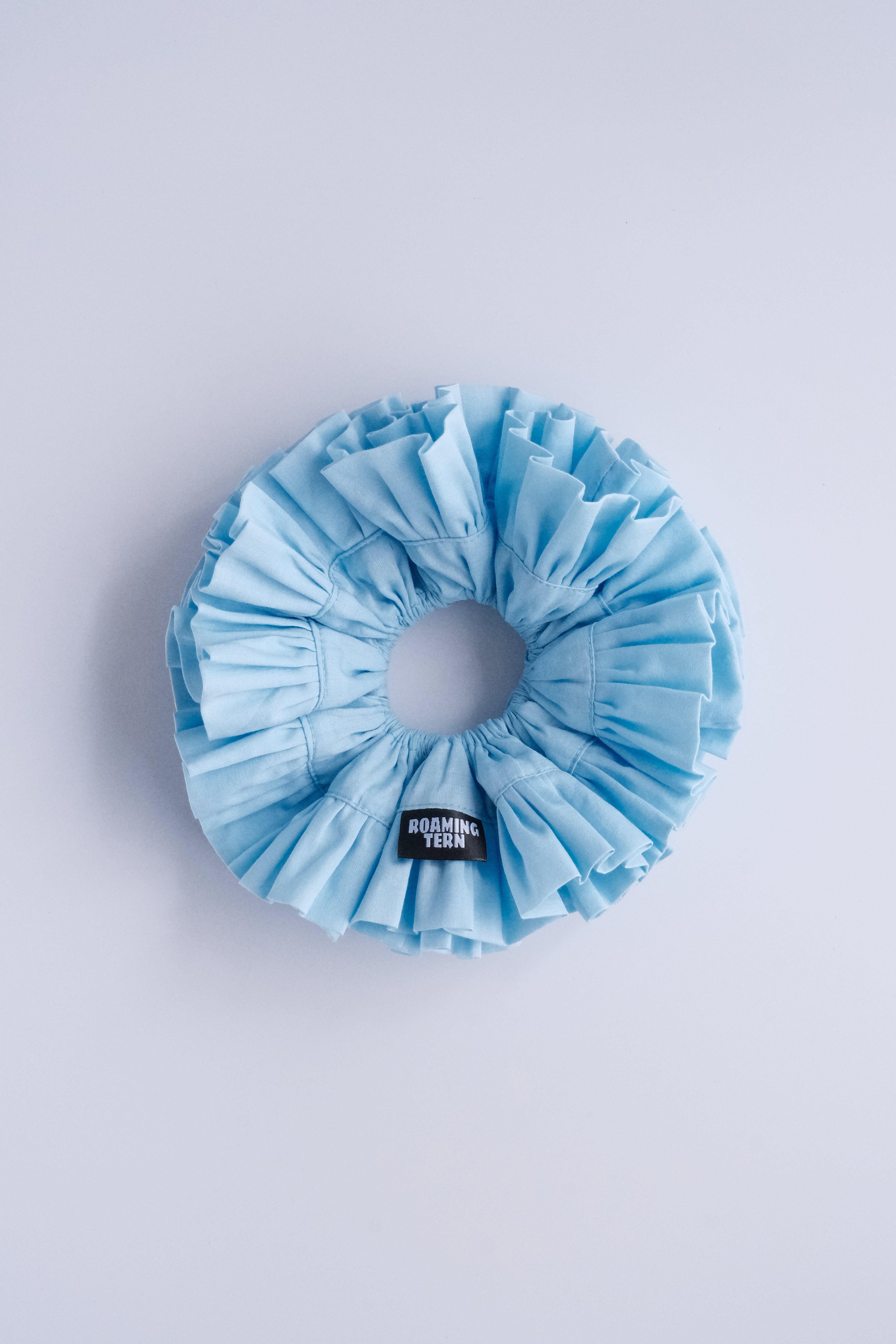 Bloom - Solid Blue Scrunchie