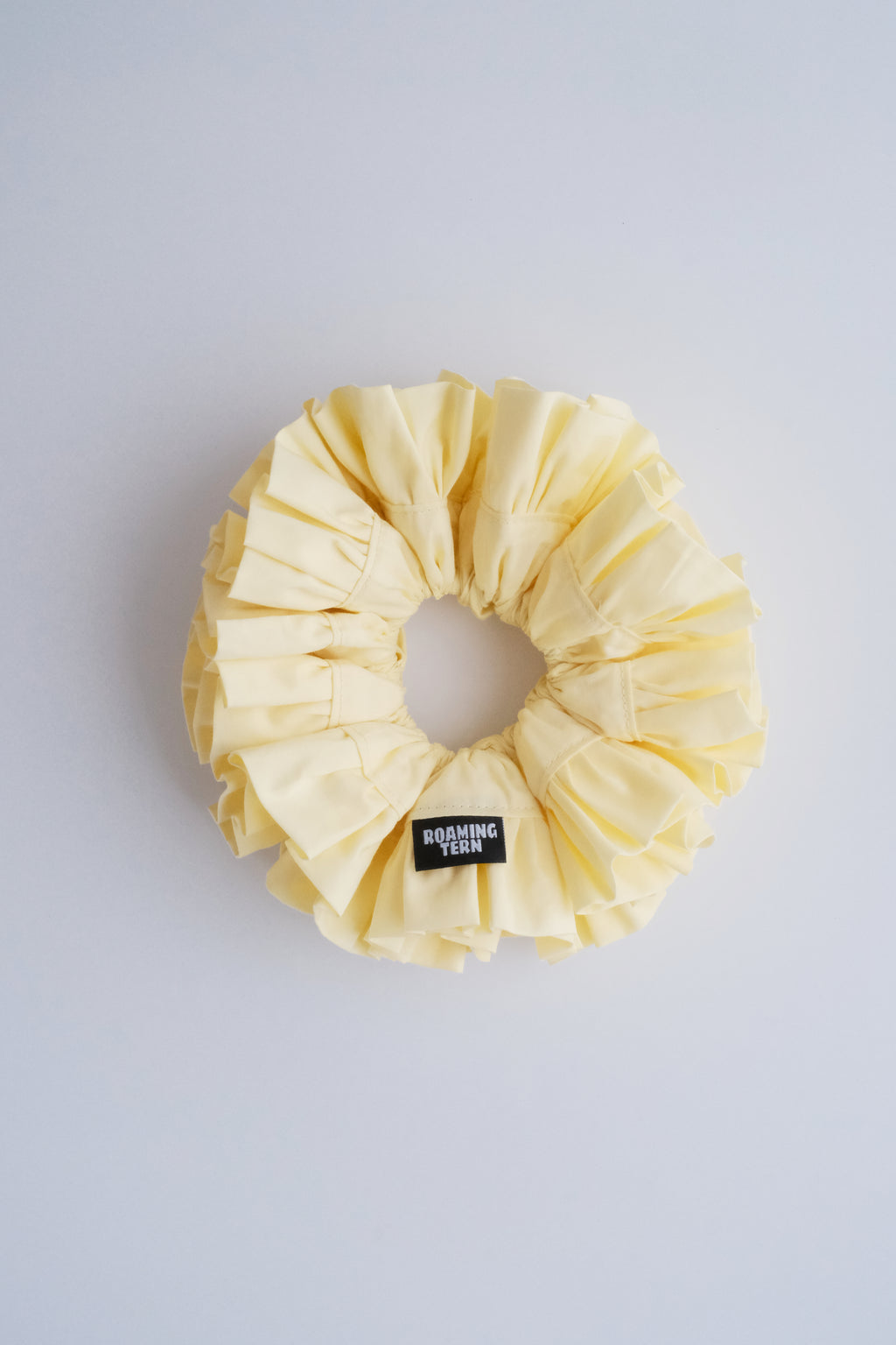 Bloom - Solid Yellow Scrunchie