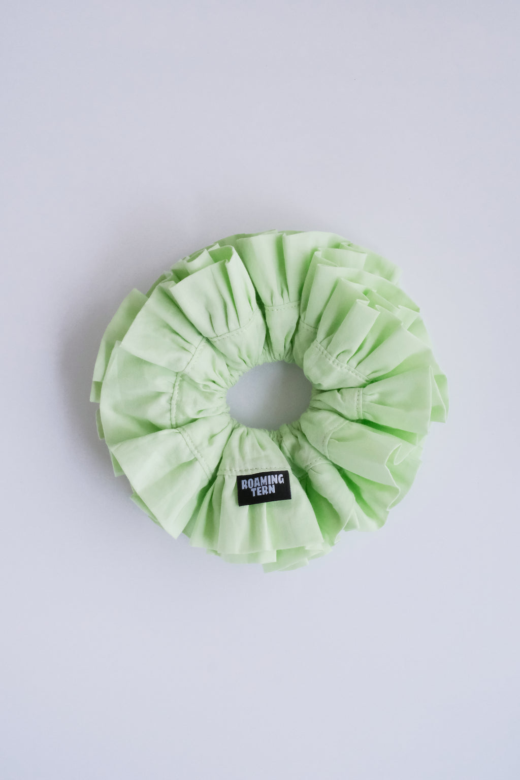 Bloom - Solid Green Scrunchie