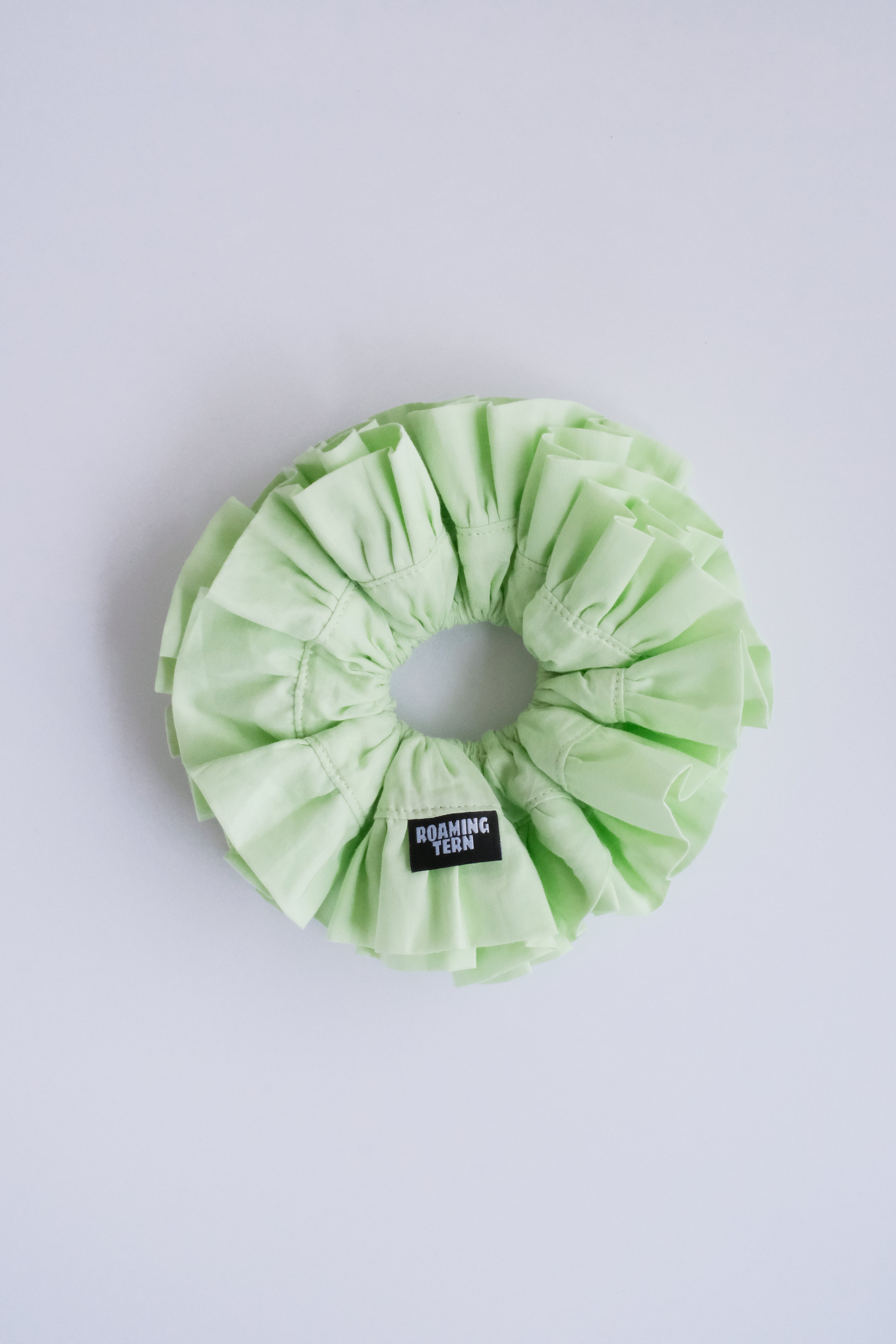 Bloom - Solid Green Scrunchie