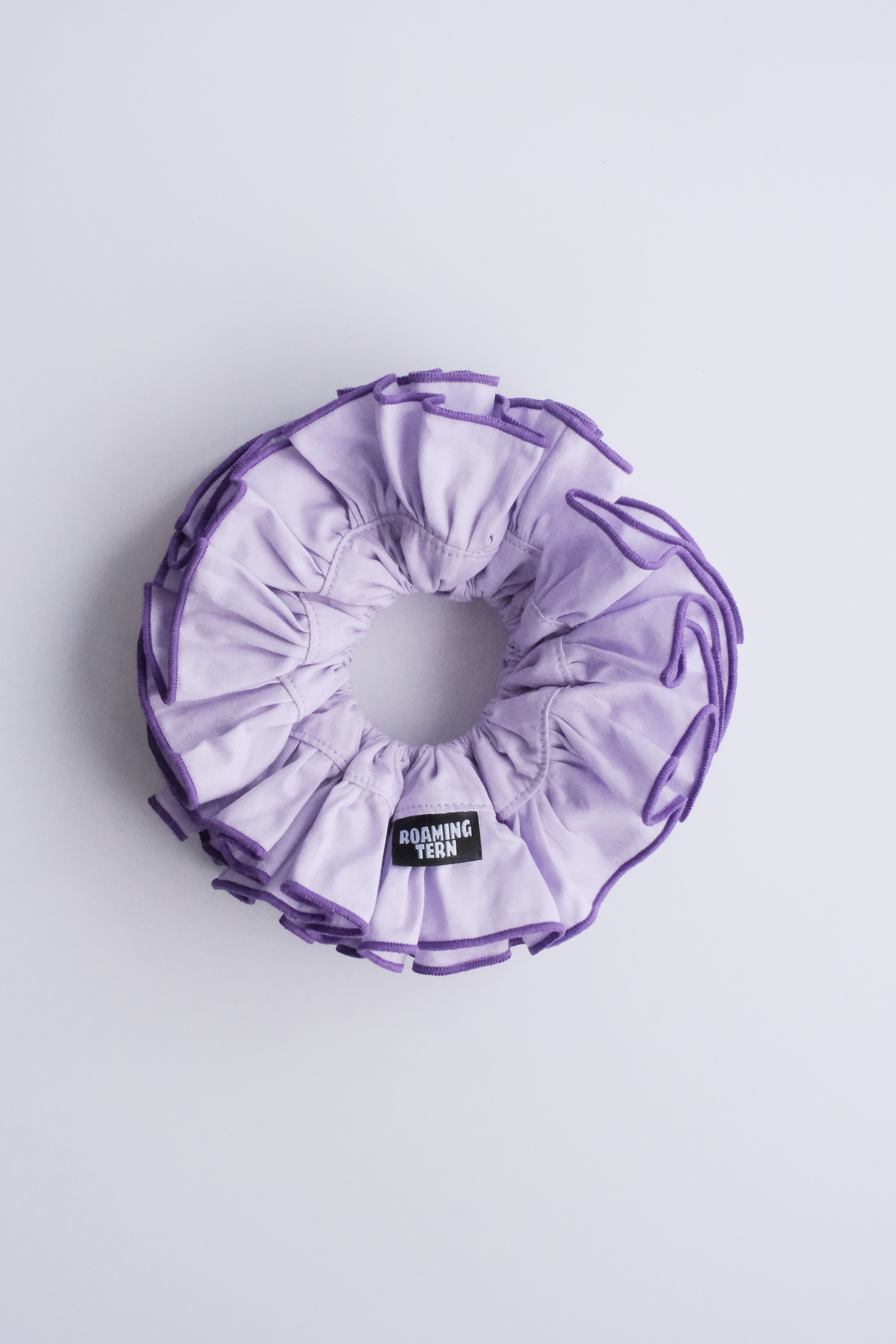 Bloom - Tone-on-Tone Purple Scrunchie