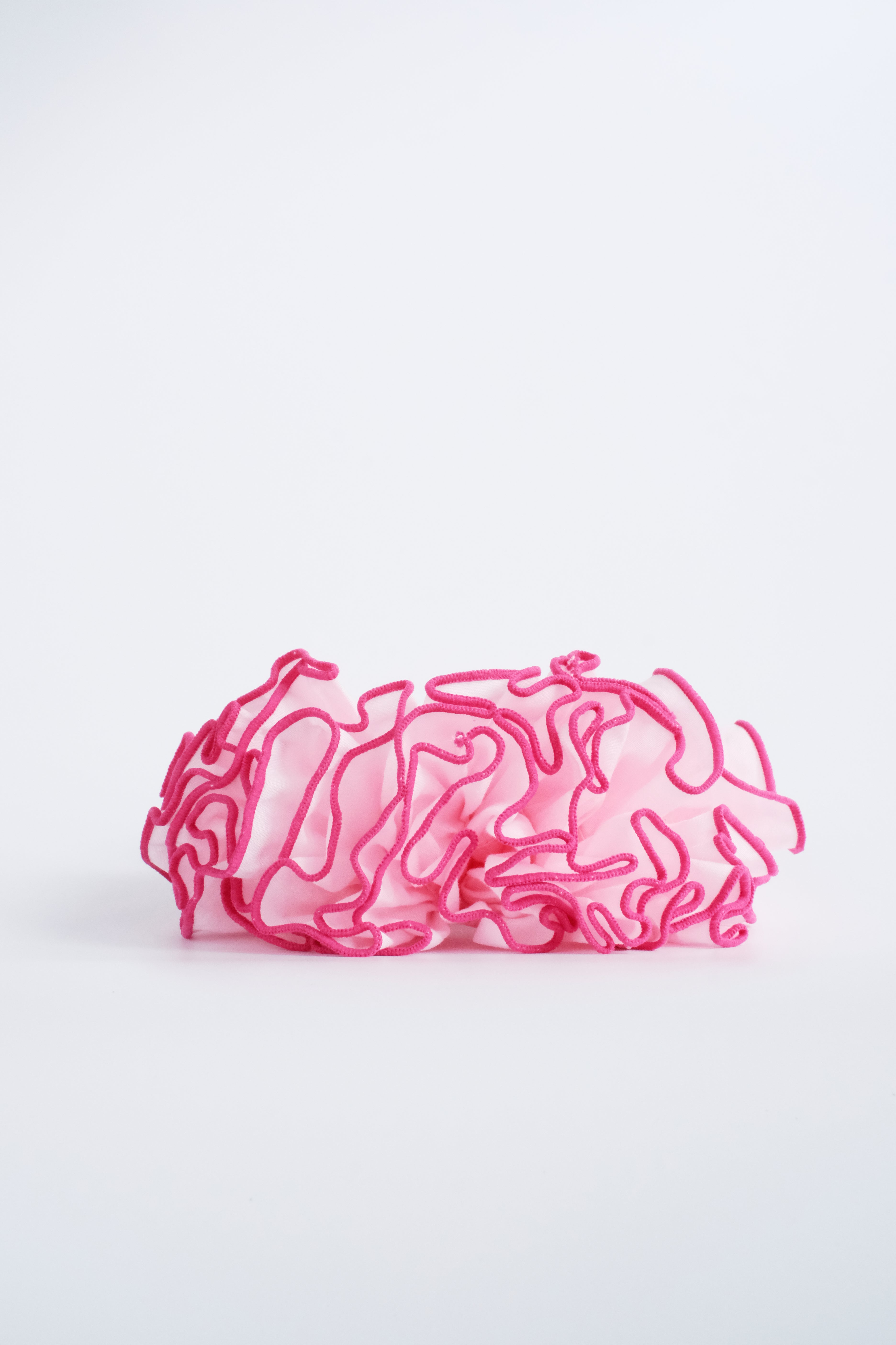 Bloom - Tone-on-Tone Pink Scrunchie
