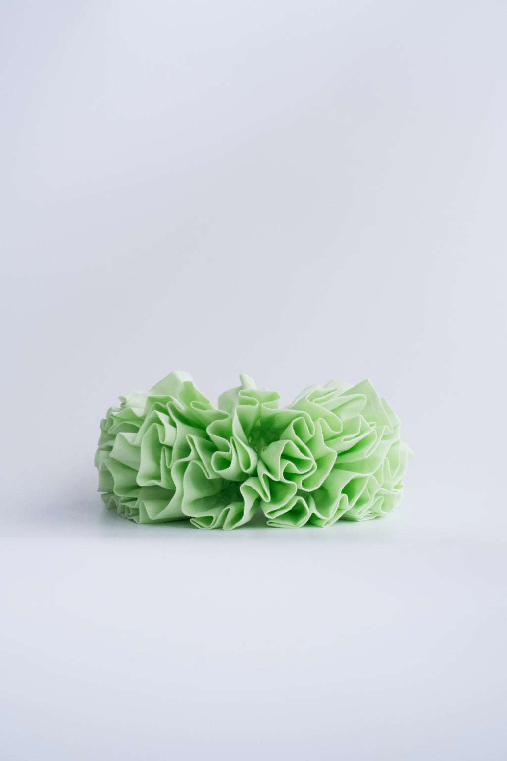 Bloom - Solid Green Scrunchie